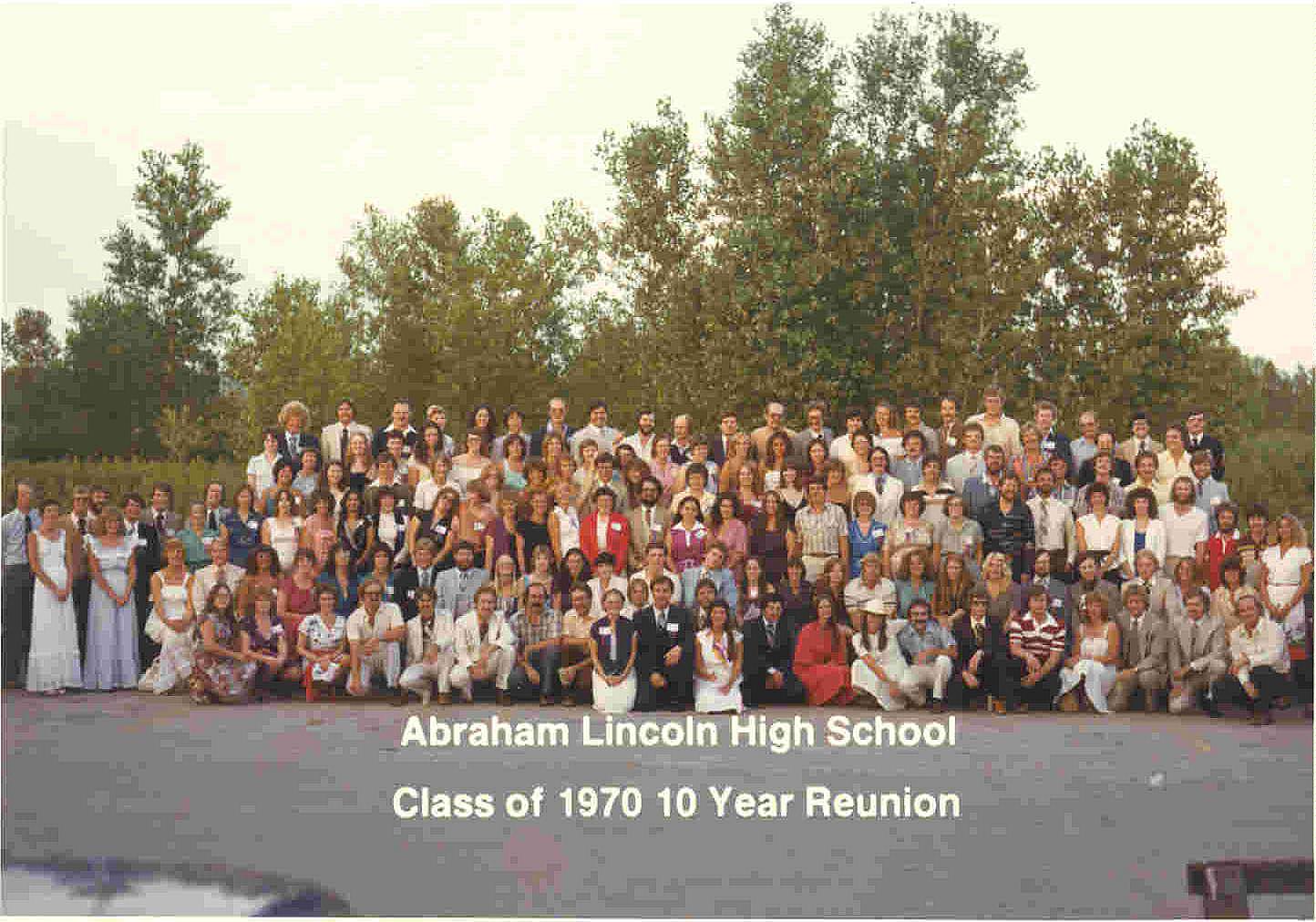 ALHS Class of 1970 10th reunion